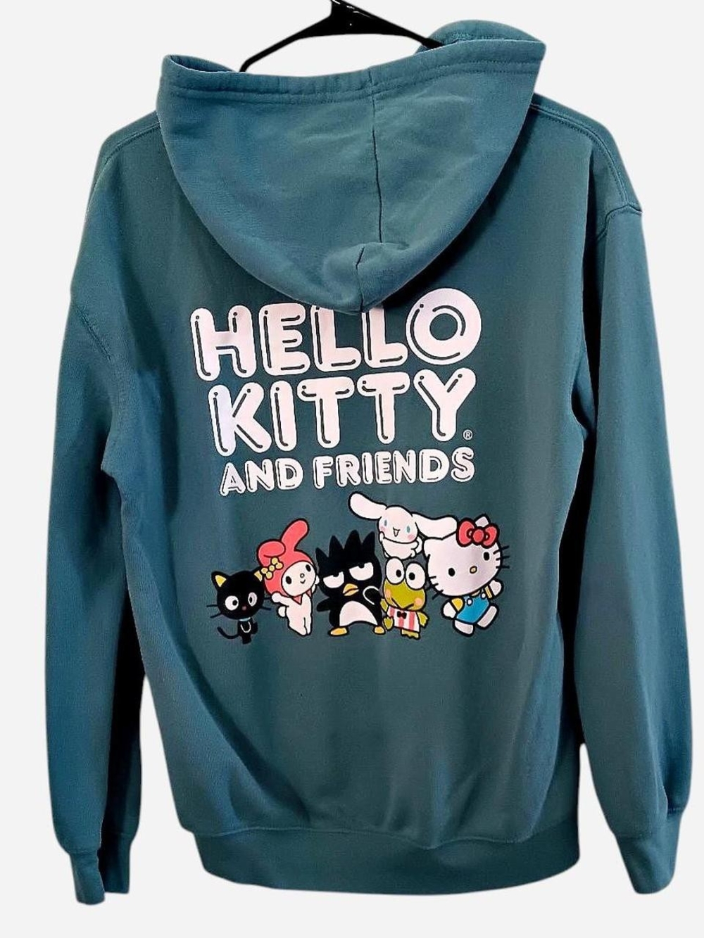 Sanrio Hello Kitty and Friends Light Gray Zipper Hoodie